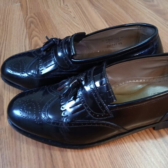 Florsheim | Shoes | Florsheim 27 Mens 115 Shine Leather Slip On Tassel ...